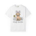 Canine Bunny Ears Shirt Easter Pet Care Gift Women Animation Tee Dog T-Shirt Easter Fan Cartoon Tshirt Pet Grooming Graphic Classic Floral