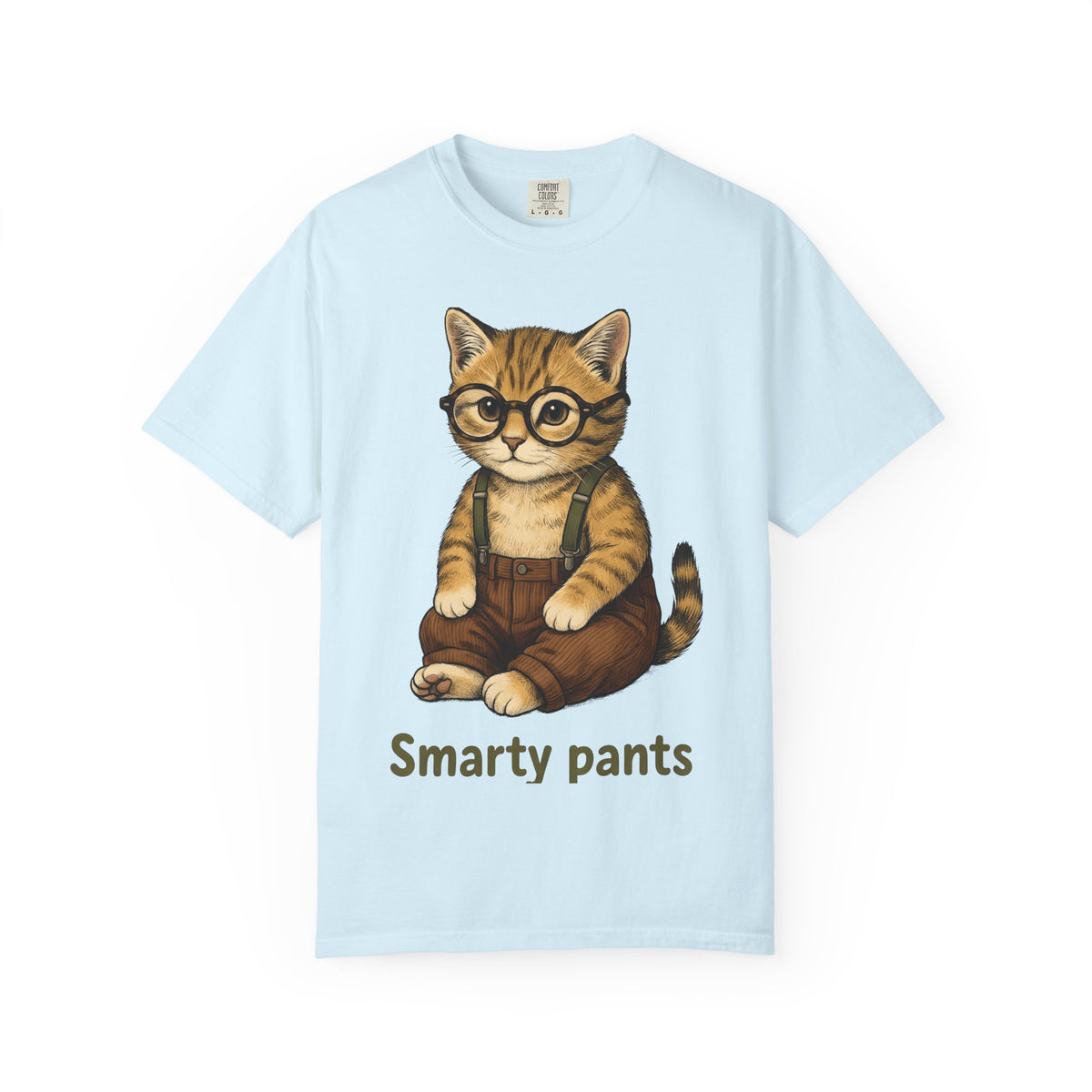 Tiger Cat Shirt Cat Comedy Gift Women Charming Tee Cat T-Shirt Cat Fan Cute Tshirt Humor Graphic Classic Eyeglasses Tshirt