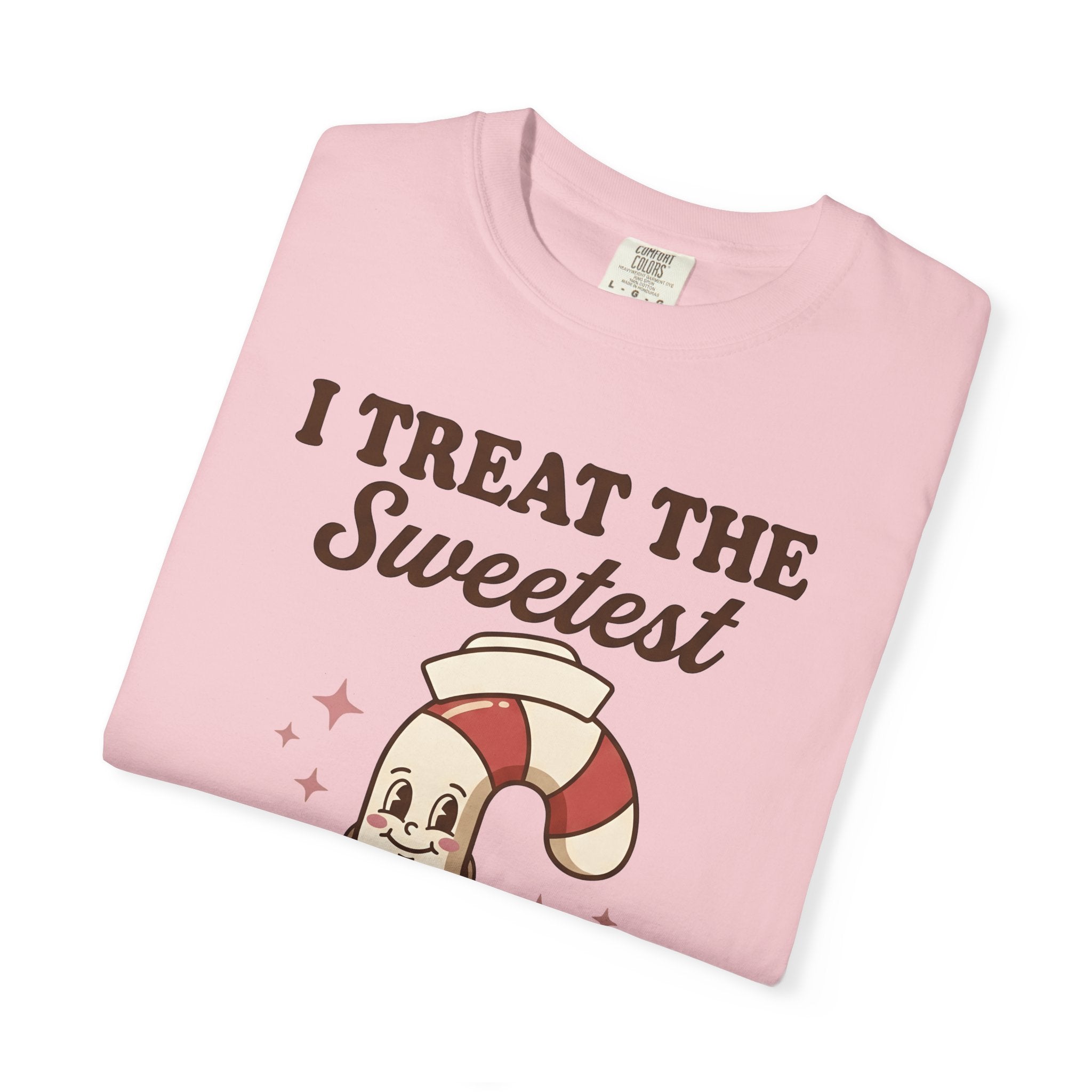 Nurse Candy Cane Shirt Christmas Hospital Gift Women Cute Tee Registered Nurse T-Shirt Xmas Fan Nurse Practitioner Tshirt Medical Center