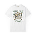 Dice Cards Shirt St. Patrick's Day Casino Gift Women Retro Tee Playing Cards T-Shirt Luck Fan Vintage Tshirt Gambling Graphic Sketch Four