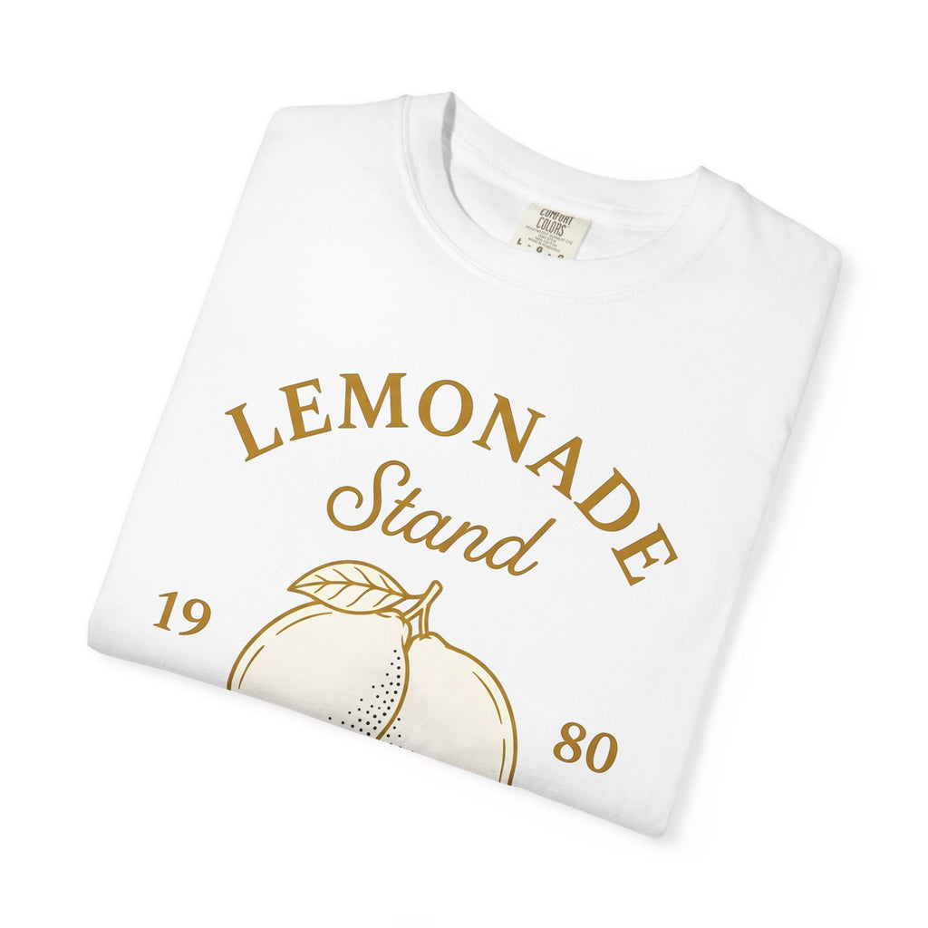 Lemon Citrus Shirt Drinks Vacation Gift Women Retro Tee Citrus T-Shirt Beverage Fan Vintage Tshirt Holiday Graphic Simple Olive Branch