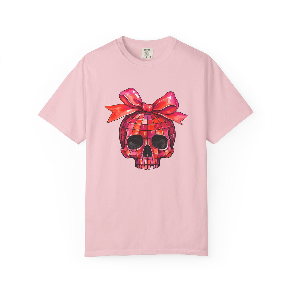 Disco Skull Shirt Halloween Party Unisex Gift Watercolor Tee Sugar Skull T-Shirt