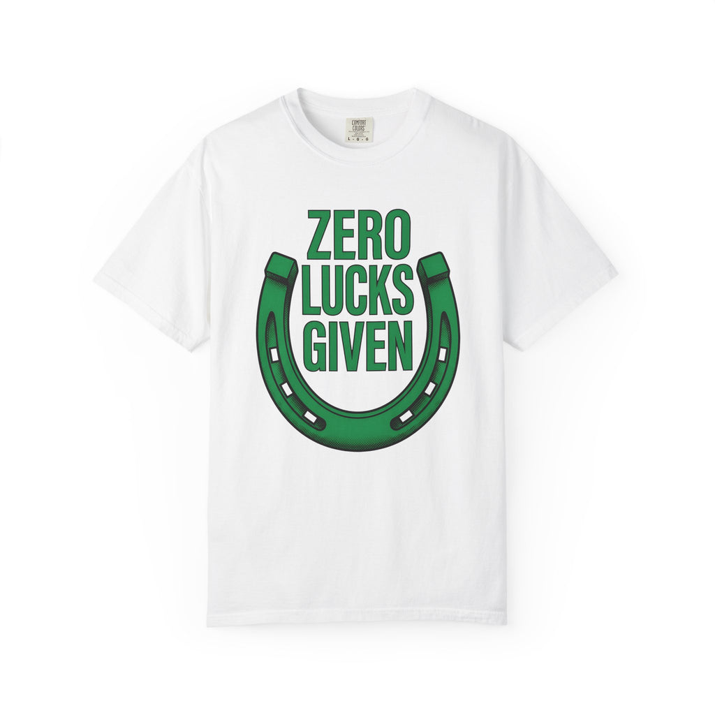 Lucky Horseshoe Shirt St Patrick's Day Event Gift Women Strong Tee Horseshoes T-Shirt Luck Fan Bold Tshirt Party Graphic Old School Joke