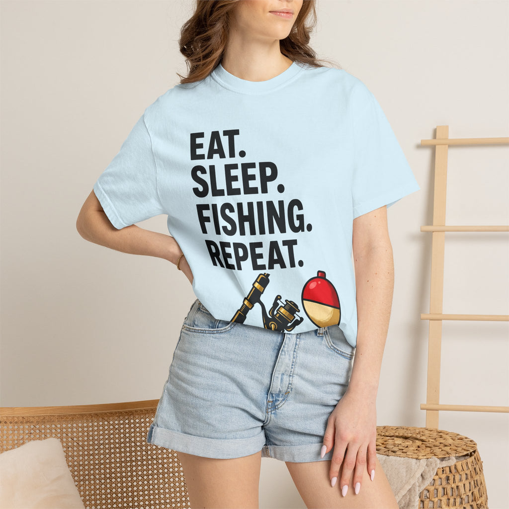 Fishing Rod Shirt Fishing Hobby Gift Women Bold Tee Fishing Pole T-Shirt Angler Fan Graphic Design Tshirt Cartoon Bobber Tshirt