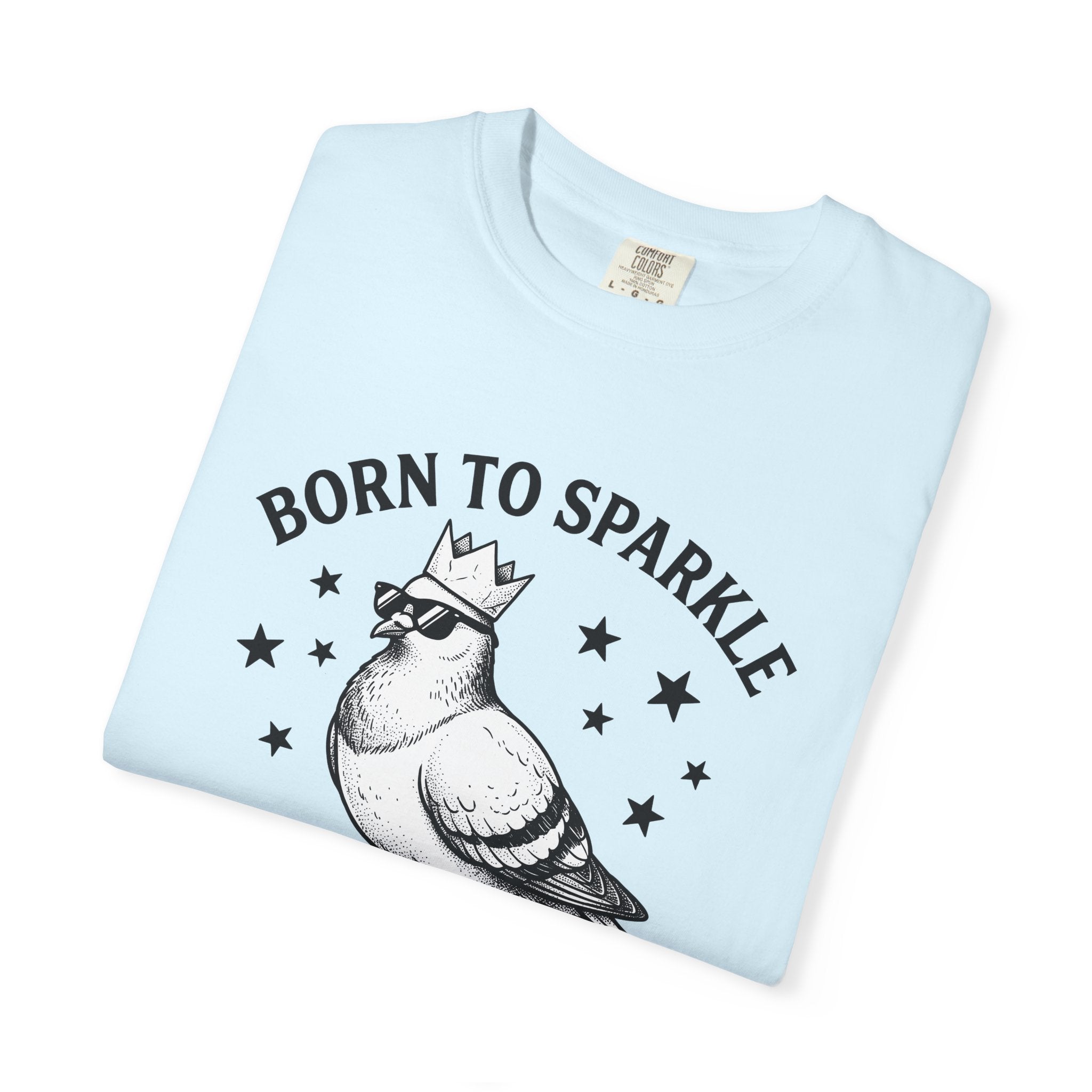 Carrier Pigeon Crown Shirt Funny Critter Gift Women Cartoon Tee Pigeon Crown T-Shirt Humor Fan Comic Tshirt Animal Graphic Old School