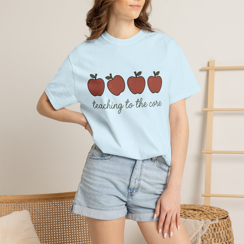 Apple Row Shirt Teachers Thanks Gift Women Hand Drawn Tee Orchard T-Shirt Educator Enthusiast Illustrated Tshirt Appreciation Graphic Clean