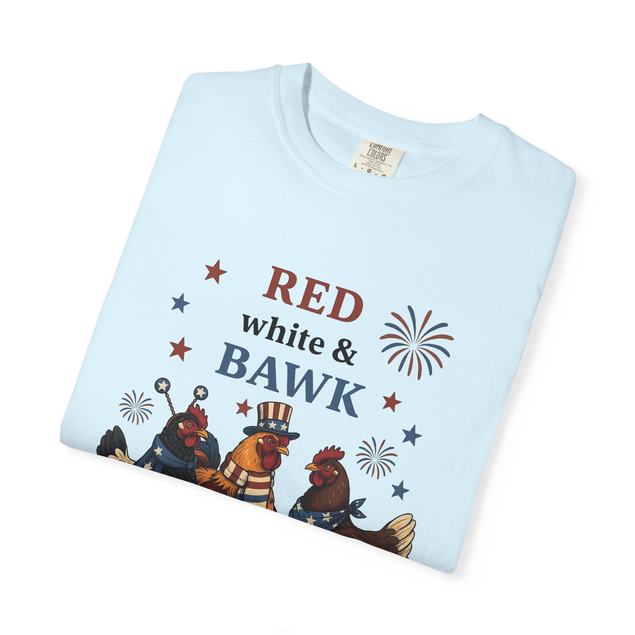 Freedom Chickens Shirt 4th Of July Homestead Gift Women Animated Tee Backyard Chickens T-Shirt Independence Day Fan Cartoon Tshirt Farmhouse