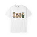 Labrador Retrievers Shirt Dog Hiking Gift Women Caricature Tee Labrador T-Shirt Dog Fan Cartoon Tshirt Trekking Graphic Clean Camping
