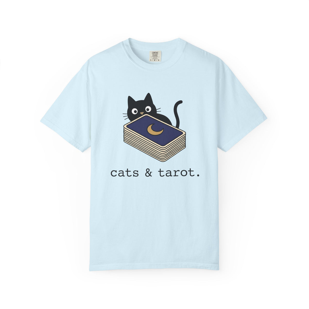Dark Cat Shirt Cat Occult Unisex Gift Sweet Tee Black Cat T-Shirt Cat Fan Cat