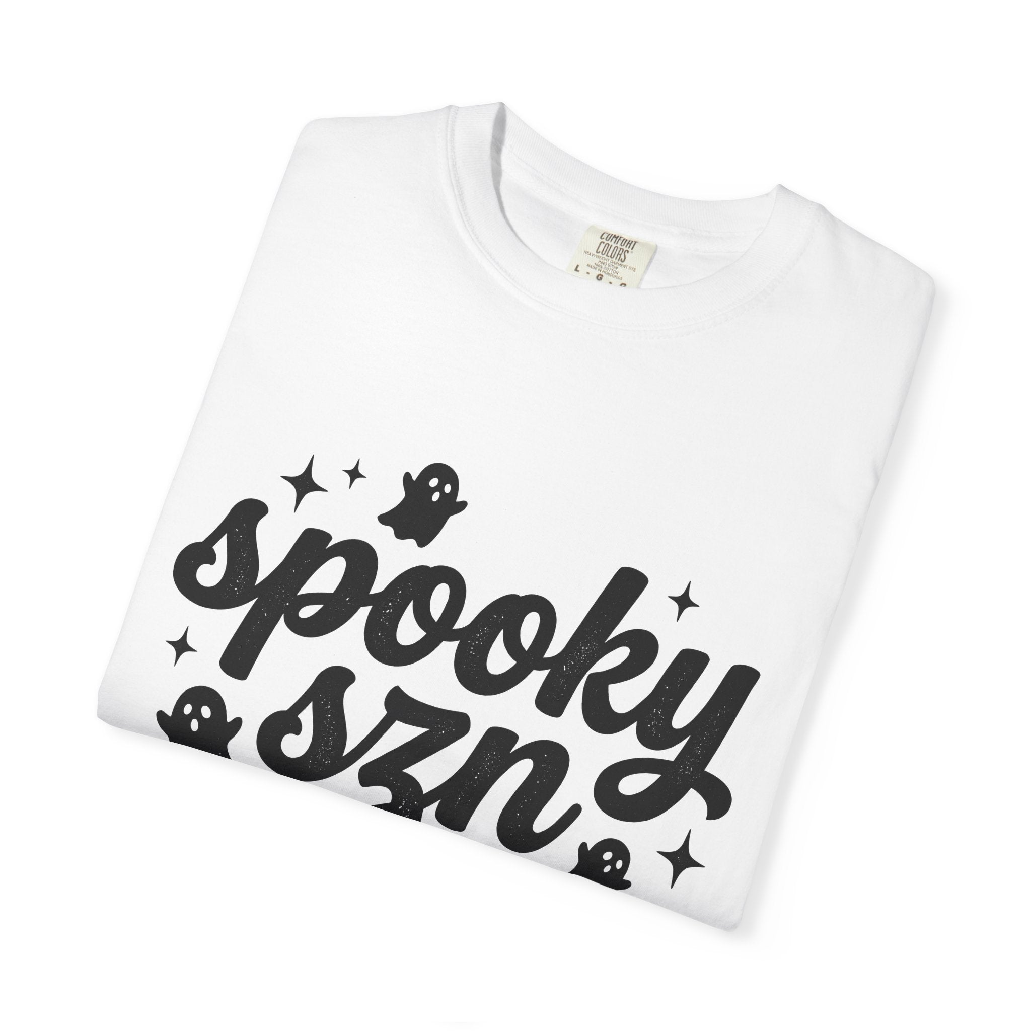 Ghost Image Shirt Halloween Haunted Gift Women Rustic Tee Specter T-Shirt Halloween Fan Spooky Tshirt Haunted Graphic Cartoon Shines Tshirt
