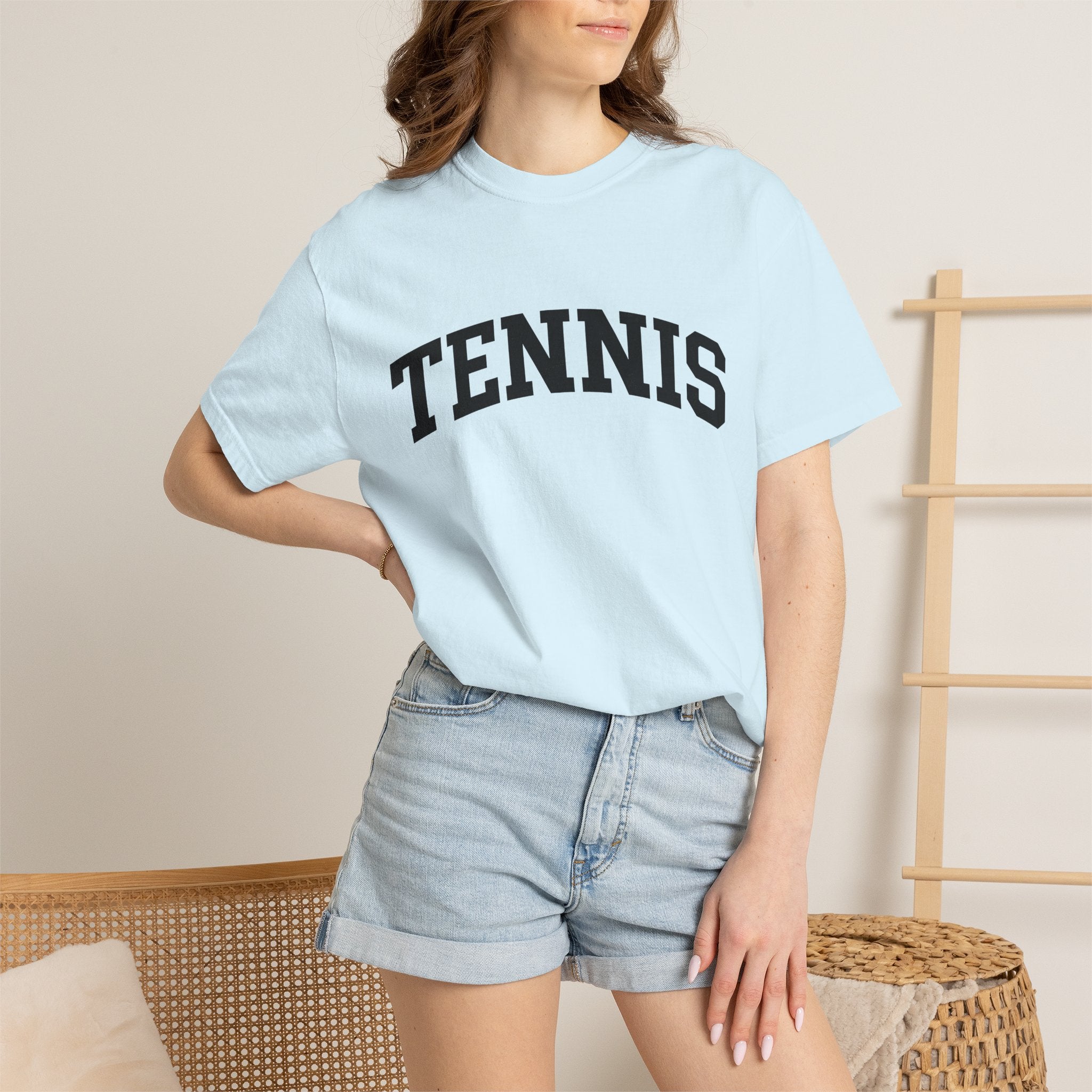 Varsity Lettering Style Shirt Tennis Contender Gift Women Throwback Tee Lettering T-Shirt Tennis Player Tennis Enthusiast Retro Tshirt