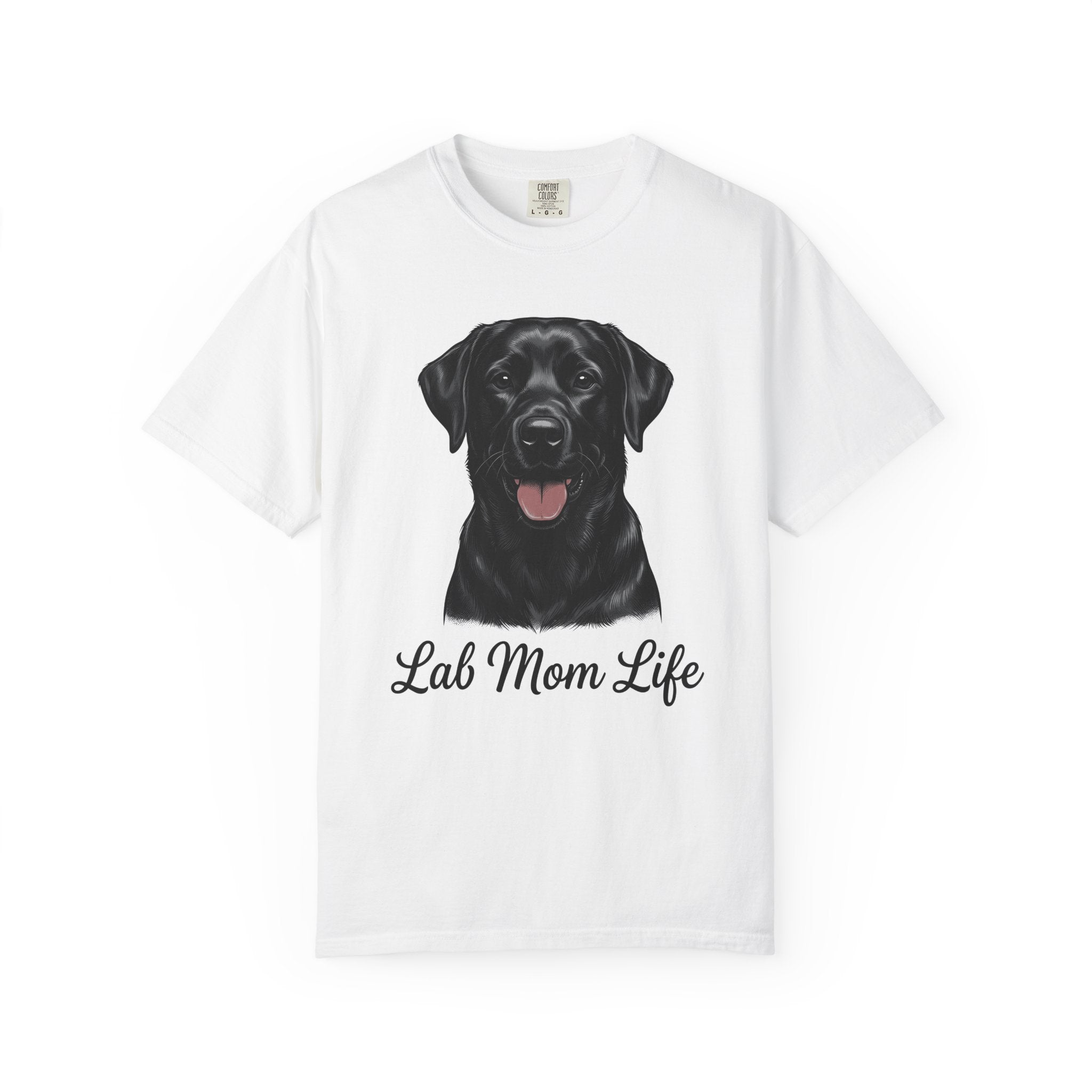 Black Labrador Shirt Dog Pet Gift Women Realistic Tee Labrador T-Shirt Dog Fan Canine Graphic Vintage Dog Portrait Tshirt