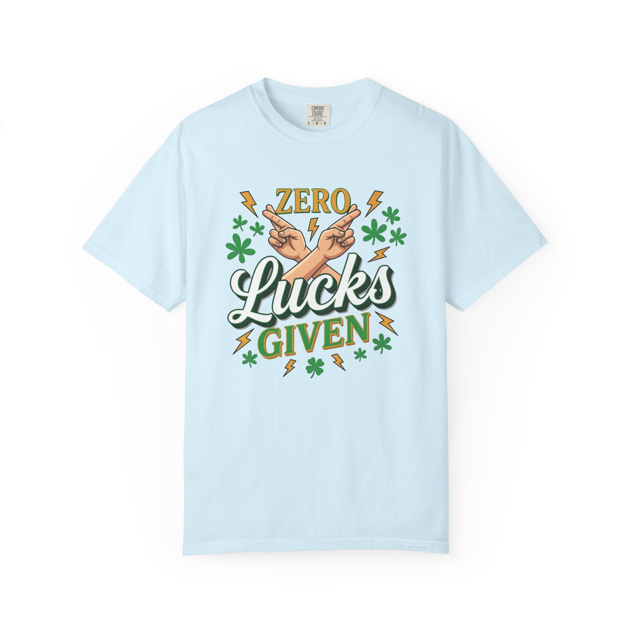 Crossed Fingers Shirt St Patrick's Day Jokes Gift Women Cartoon Tee Hand Sign T-Shirt Luck Fan Hand Gesture Tshirt Pun Graphic Vintage