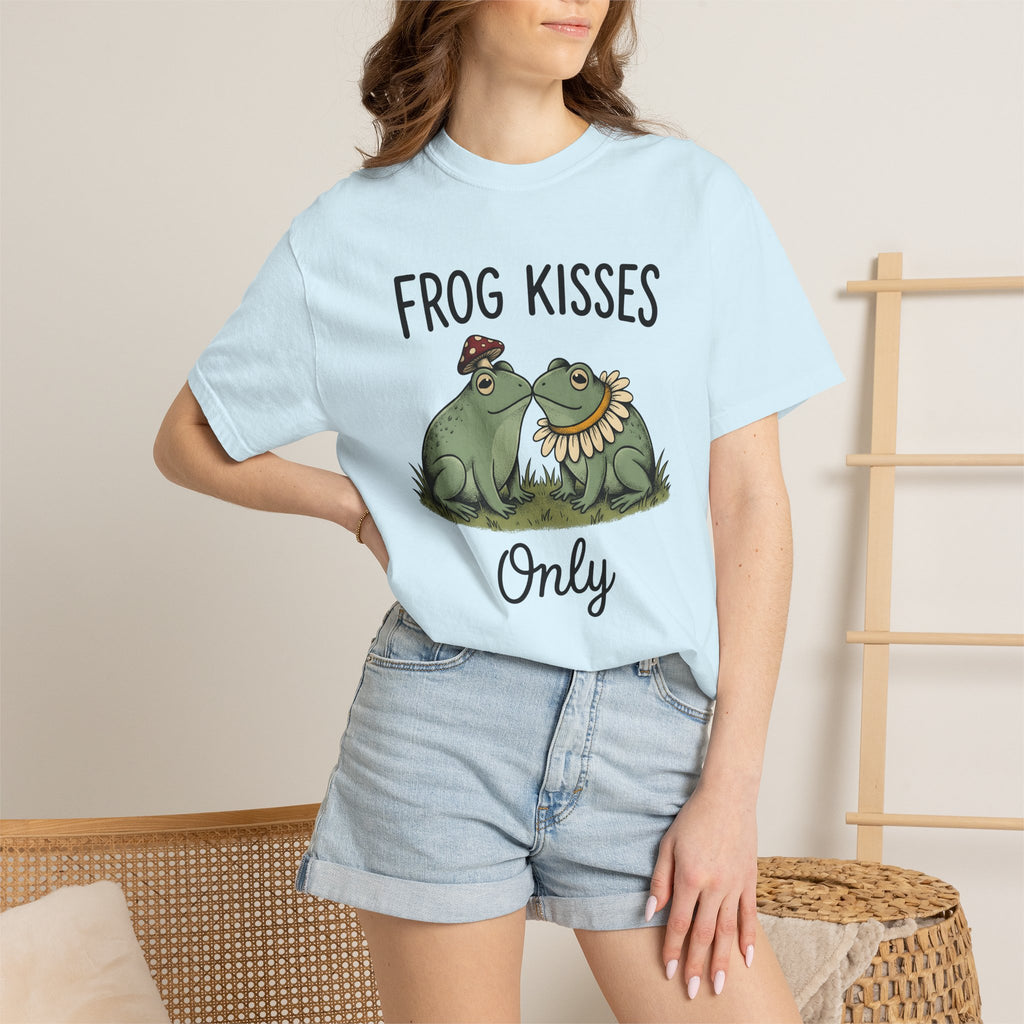 Frog Couple Shirt St. Valentine's Day Animal Gift Women Cute Tee Toad T-Shirt Valentine Fan Kawaii Tshirt Creature Graphic Vintage Mushroom