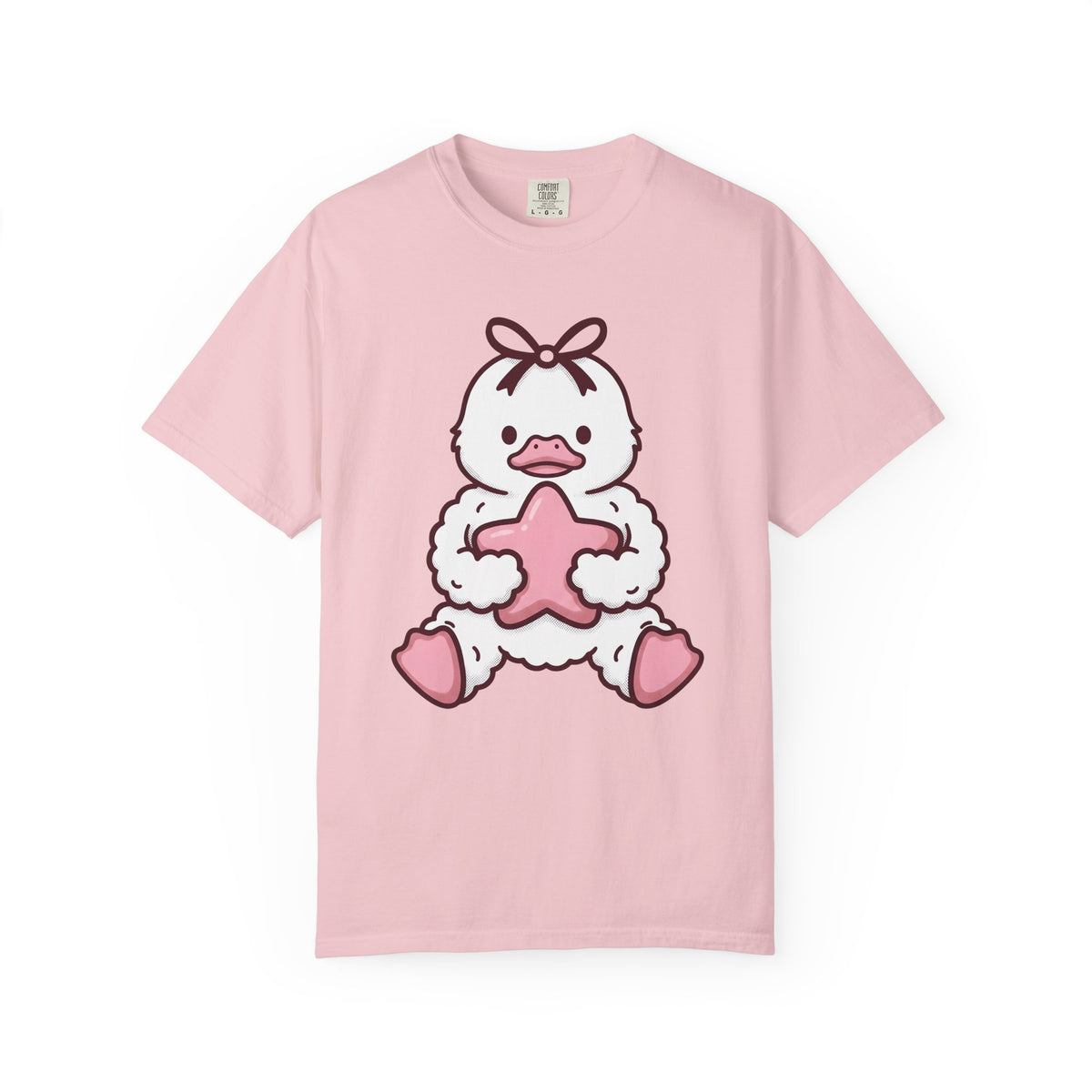 Duck Stuffed Animal Shirt St. Valentine's Day Pet Gift Women Cute Tee Plushie T-Shirt Valentine Fan Cute Tshirt Animal Graphic Comic Sparkle