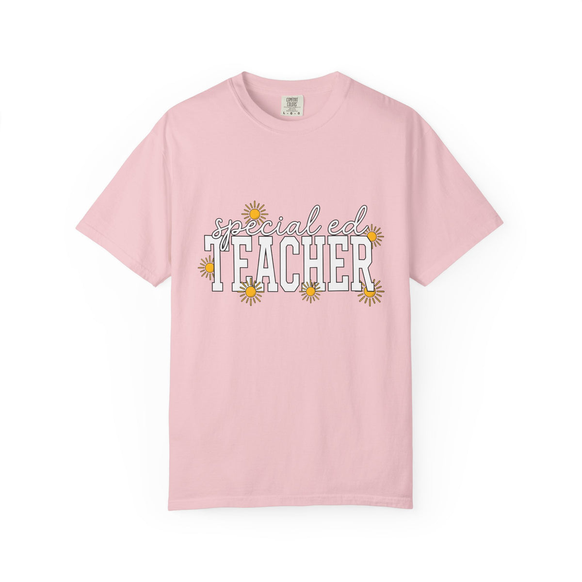 Sunny Icon Shirt Teacher Learning Unisex Gift Cartoon Tee Sun T-Shirt Educator