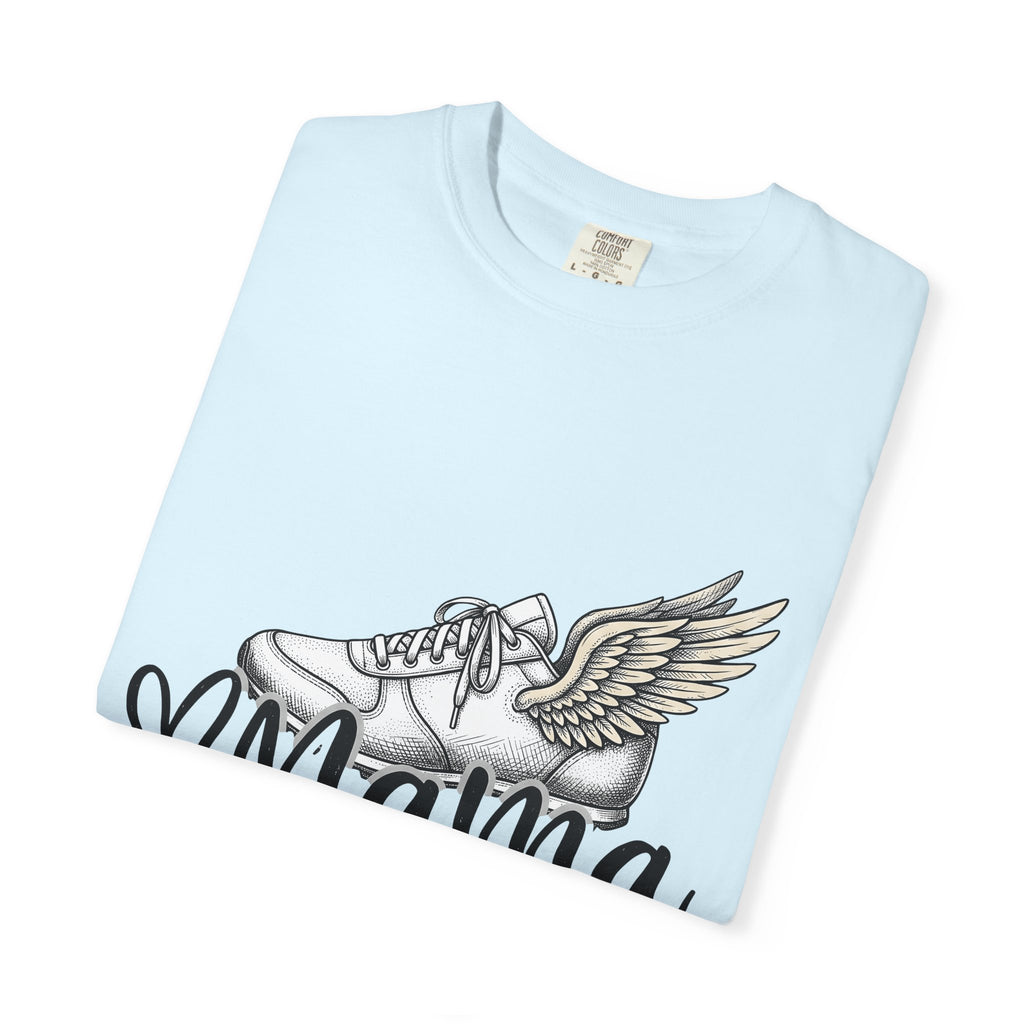 Winged Sneaker Shirt Moms Fitness Gift Women Hand Drawn Tee Sneakers T-Shirt Mother Enthusiast Illustrated Graphic Athlete Design Vintage