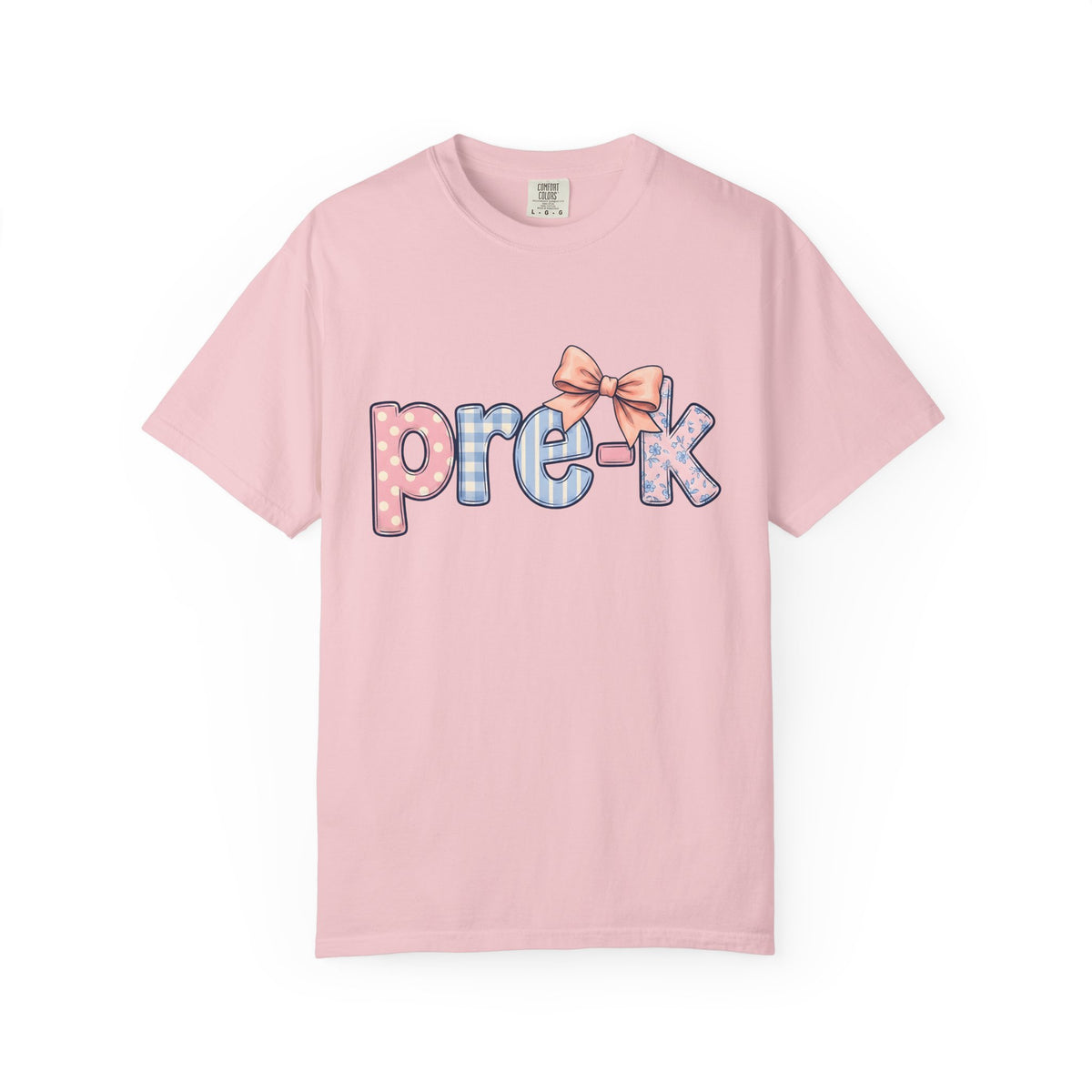 Pastel Bow Motif Shirt Teachers Learning Unisex Gift Playful Tee Bow T-Shirt