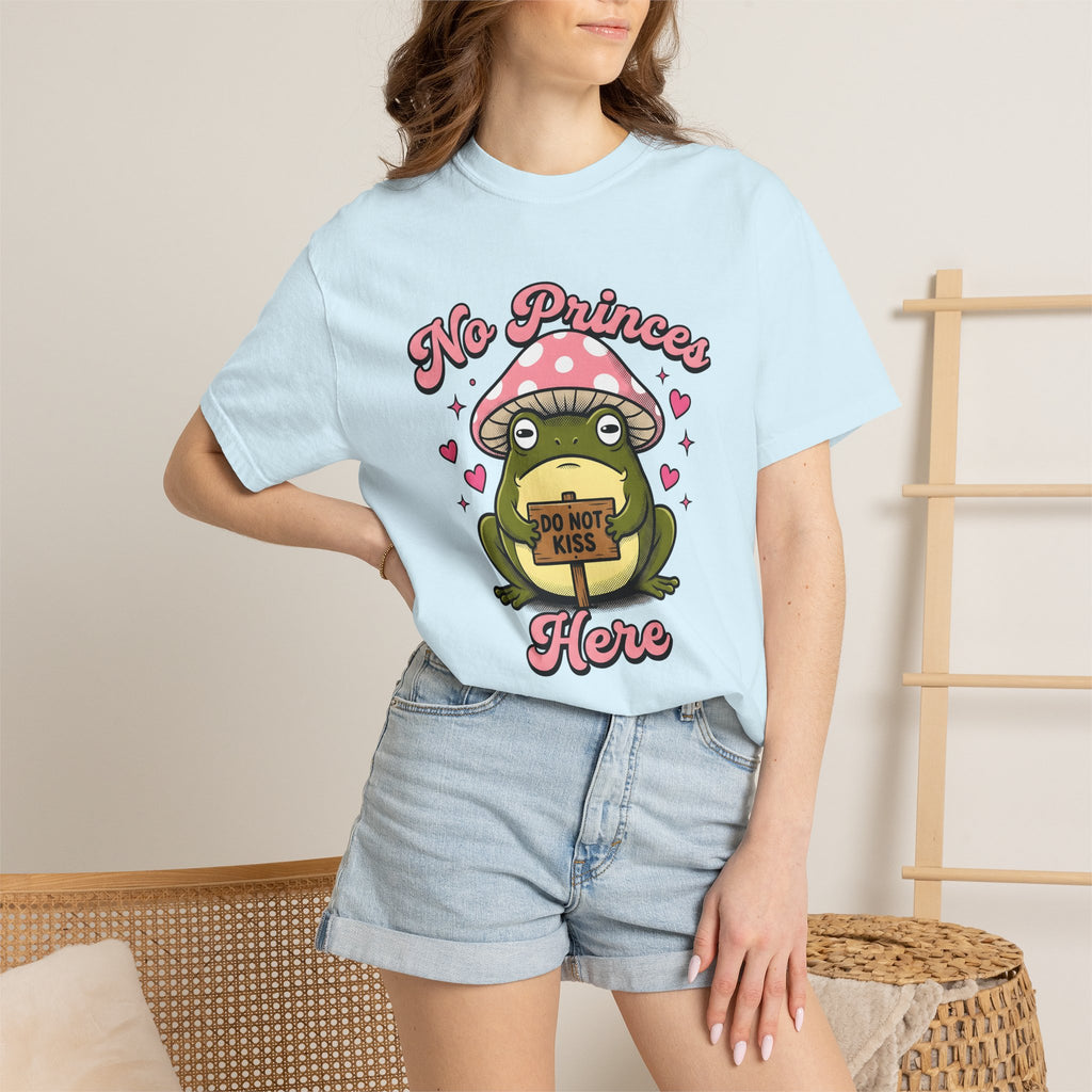Amphibian Mushroom Shirt Valentines Day Pets Gift Women Line Art Tee Toadstool T-Shirt Valentine Fan Fungus Tshirt Animal Graphic Old School
