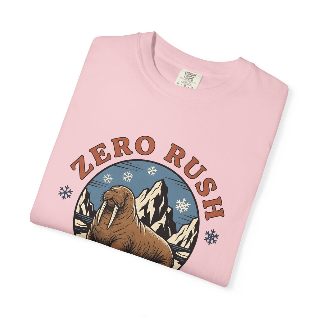 Walrus Shirt Animal Fauna Gift Women Classic Tee Tusk T-Shirt Wildlife Fan Vintage Tshirt Wildlife Graphic Old School Frost Patterns Tshirt