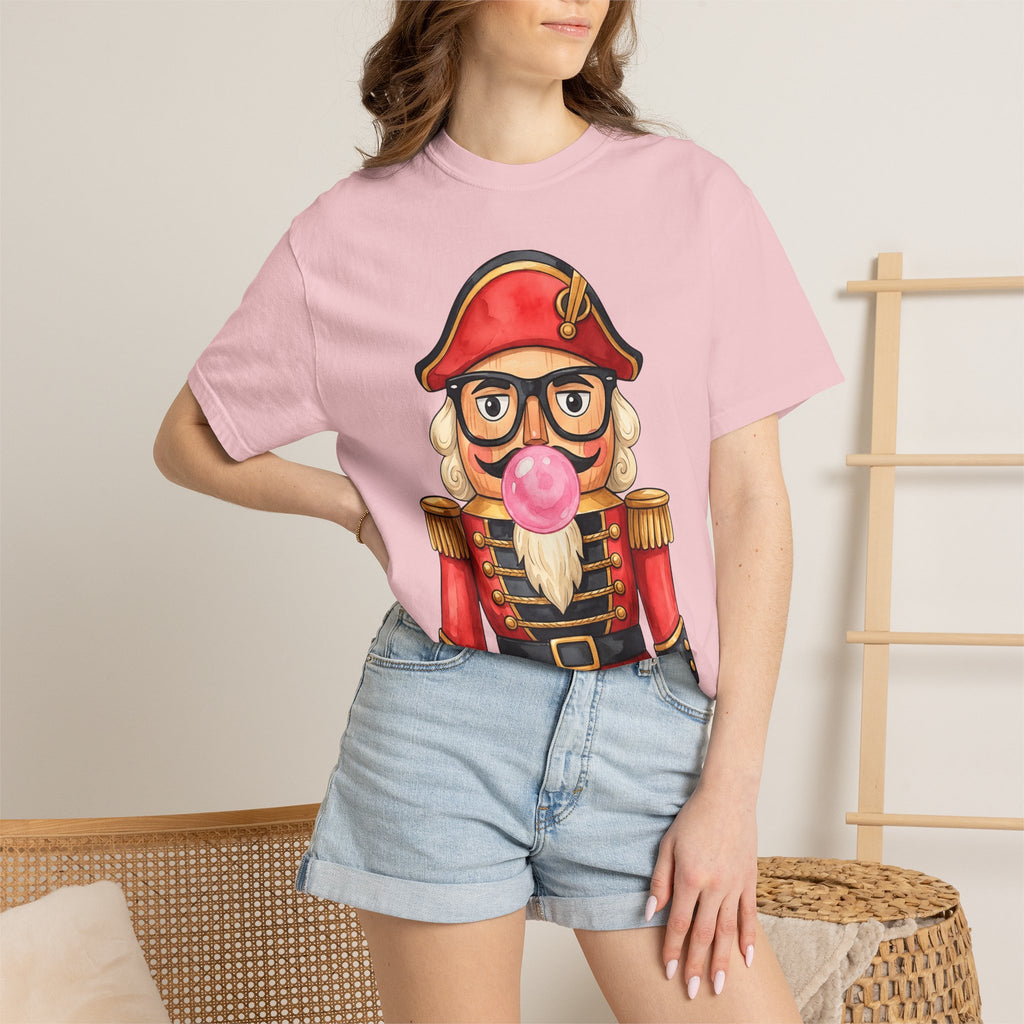 Nutcracker Soldier Shirt Christmas Holiday Gift Women Watercolor Tee Nutcracker T-Shirt Christmas Fan Watercolour Tshirt Seasonal Graphic