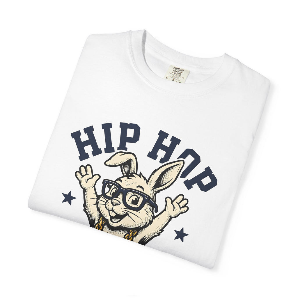 Rabbit Eyewear Shirt Easter Jokes Gift Women Comic Tee Bunny Glasses T-Shirt Easter Fan Cartoon Tshirt Pun Graphic Vintage Gold Necklace