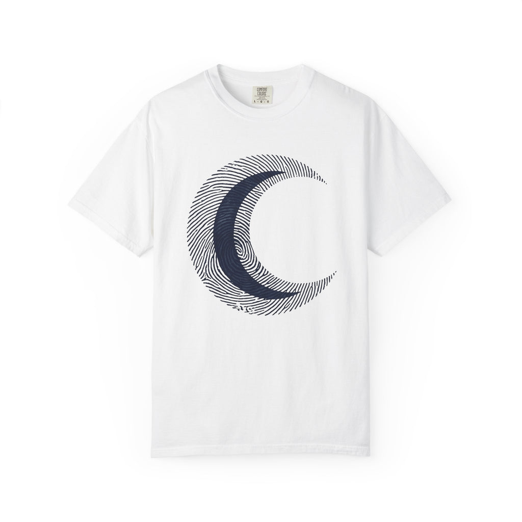 Moon Crescent Shirt St. Valentine's Day Zodiac Gift Women Modern Tee Lunar T-Shirt Valentine Fan Contemporary Tshirt Astrology Graphic