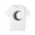 Moon Crescent Shirt St. Valentine's Day Zodiac Gift Women Modern Tee Lunar T-Shirt Valentine Fan Contemporary Tshirt Astrology Graphic