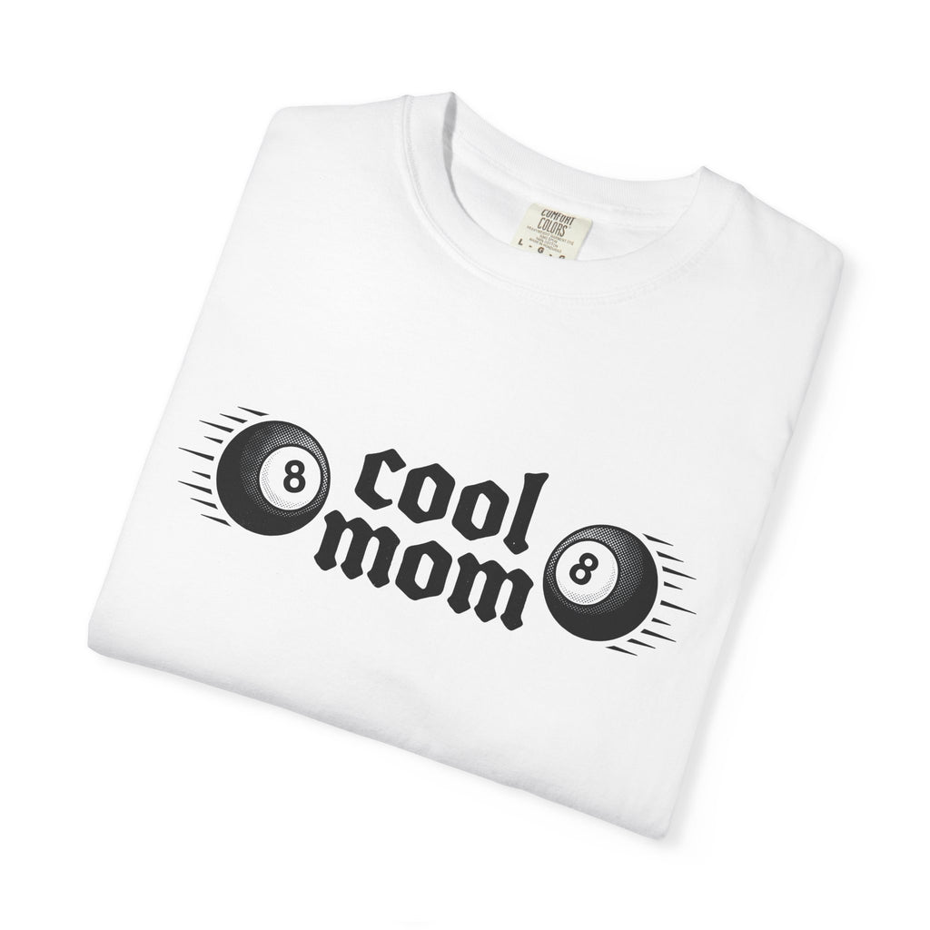 8 Ball Shirt Moms Athletics Gift Women Classic Tee Billiard T-Shirt Mom Enthusiast Retro Tshirt Sports Graphic Old School Speed Lines Tshirt