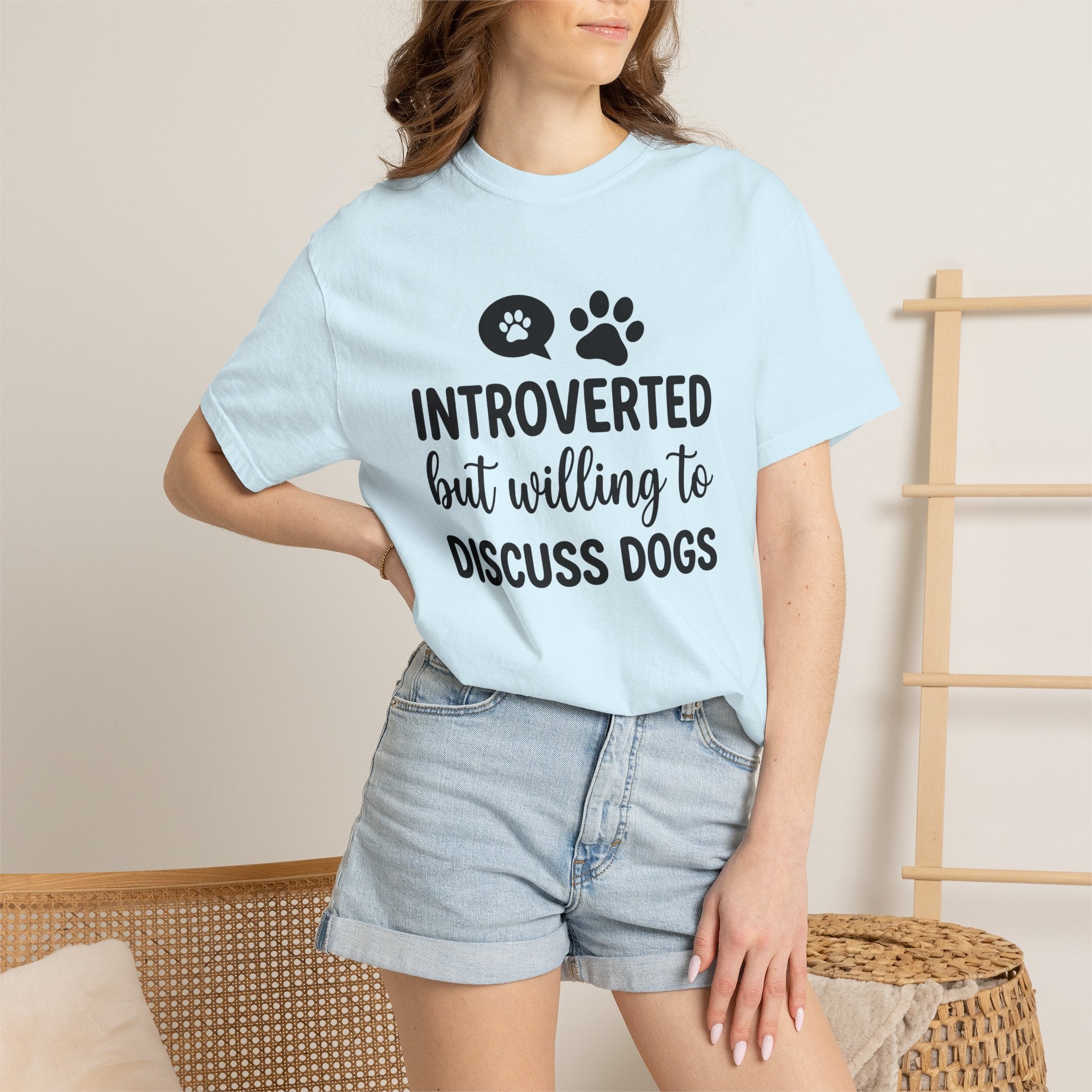 Paw Print Shirt Dog Creature Gift Women Hand Drawn Tee Footprint T-Shirt Dog Fan Paw Graphic Illustration Tshirt Abstract Talk Bubble Tshirt