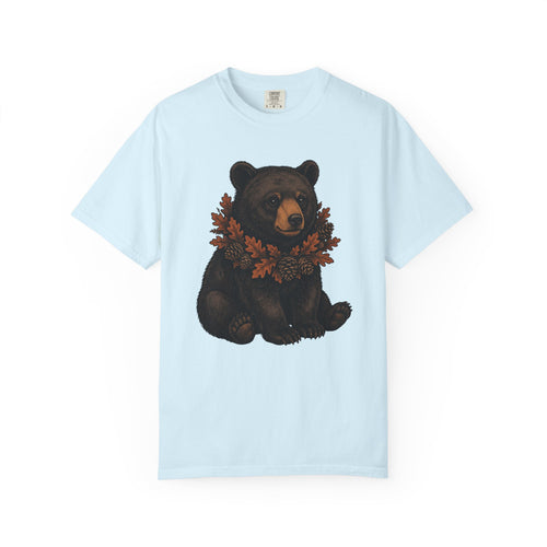 Baby Bear Shirt Animals Forest Gift Women Sketch Tee Cub T-Shirt Wildlife Fan Bear Drawing Woods Graphic Classic Cone Tshirt