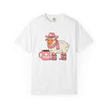 Cowgirl Sheep Shirt Coffee Animal Gift Women Kawaii Tee Shepherd T-Shirt Coffee Fan Cute Tshirt Creature Graphic Cartoon Coffee Mug Tshirt