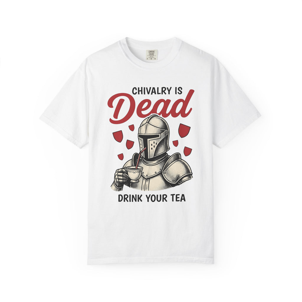 Knight Armor Shirt St. Valentine's Day Comedy Gift Women Retro Tee Armour T-Shirt Valentine Fan Vintage Tshirt Humor Graphic Hand Drawn