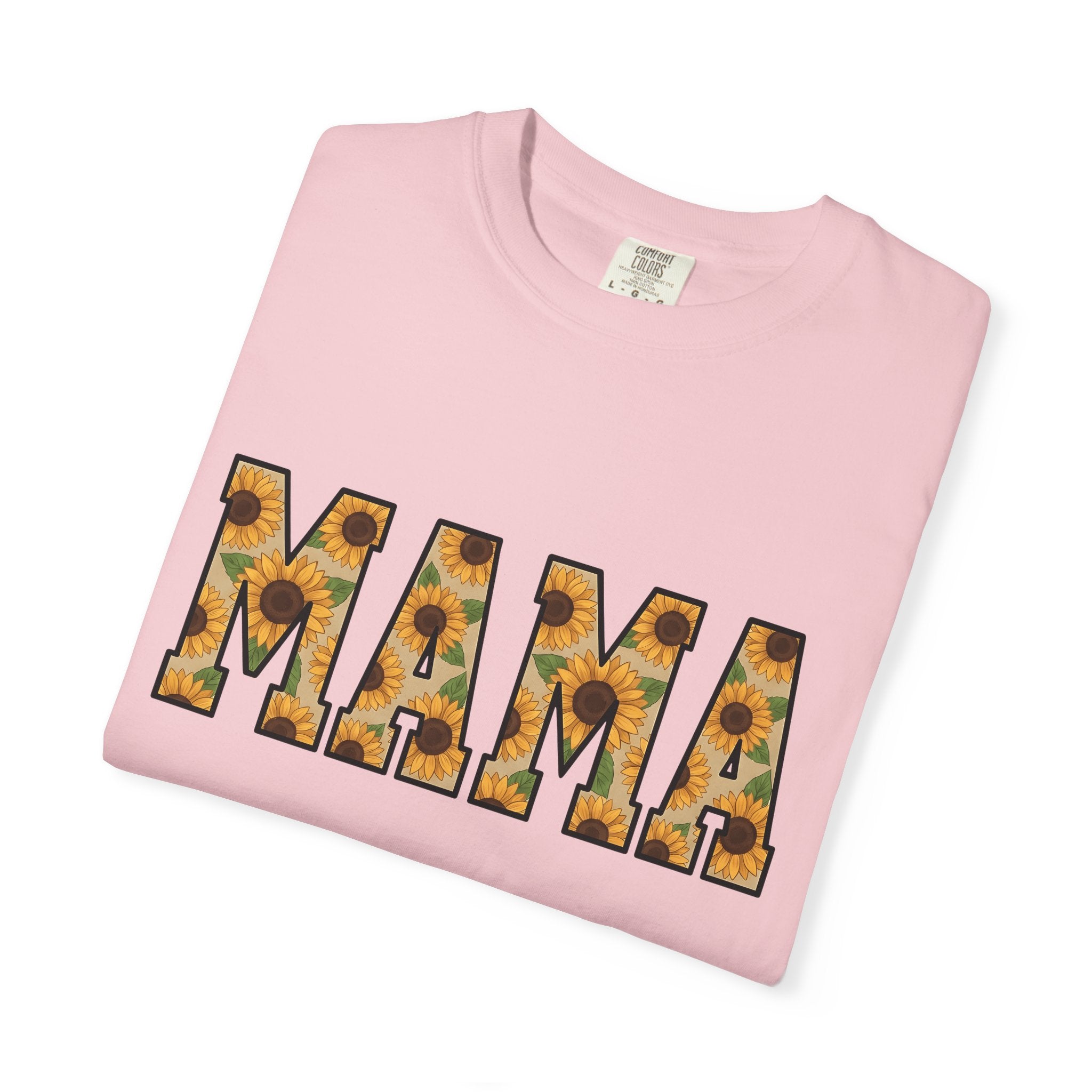 Sunflower Graphic Shirt Mom Flowers Gift Women Bold Tee Sunflower T-Shirt Motherhood Fan Vibrant Tshirt Floral Graphic Retro Floral Tshirt