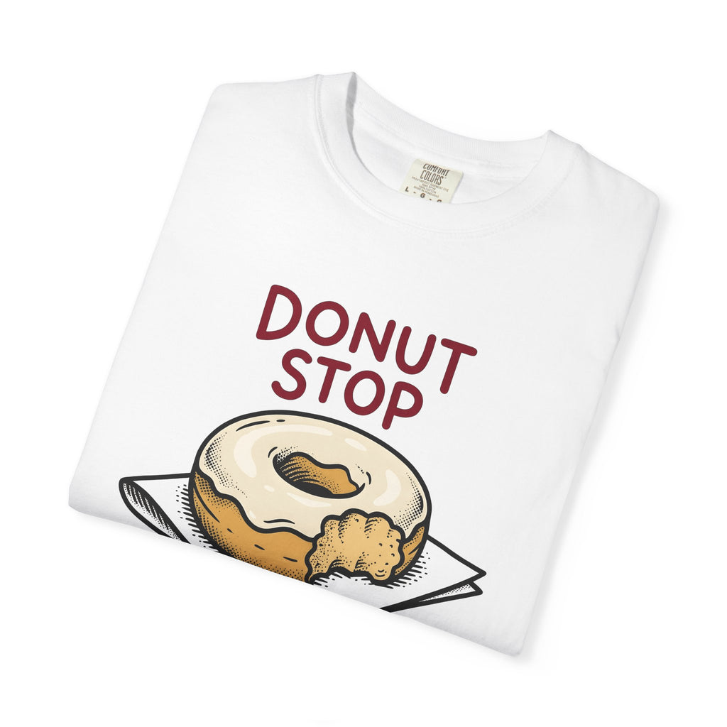 Donut Illustration Shirt Desserts Cooking Gift Women Comic Tee Doughnut T-Shirt Pastry Fan Cartoon Tshirt Baking Graphic Vintage Tissue