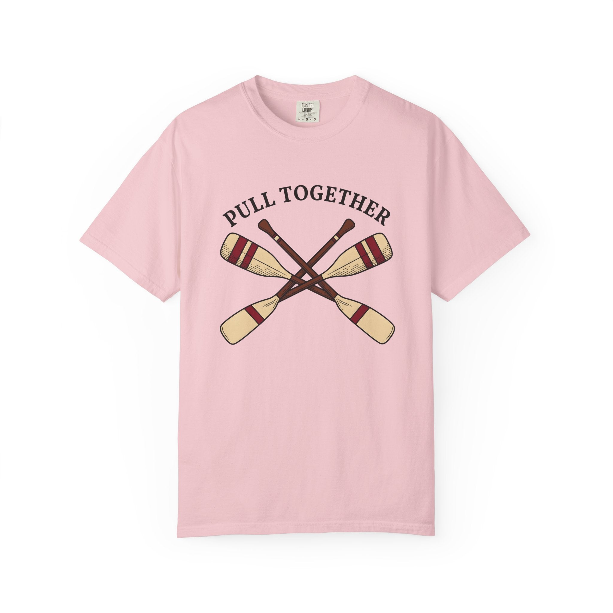Crossed Oars Shirt Sports Rowing Gift Women Hand Drawn Tee Oars T-Shirt Athlete Fan Sculling Graphic Vintage Stripes Tshirt