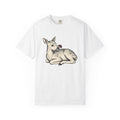 Fawn Graphic Shirt Animals Nature Gift Women Hand Drawn Tee Deer T-Shirt Wildlife Fan Illustrated Tshirt Environmental Graphic Vintage