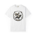 Sorceress Raven Shirt Witchcraft Fall Gift Women Creepy Tee Witch T-Shirt Pagan Enthusiast Spooky Tshirt Autumn Graphic Aged Bloom Tshirt