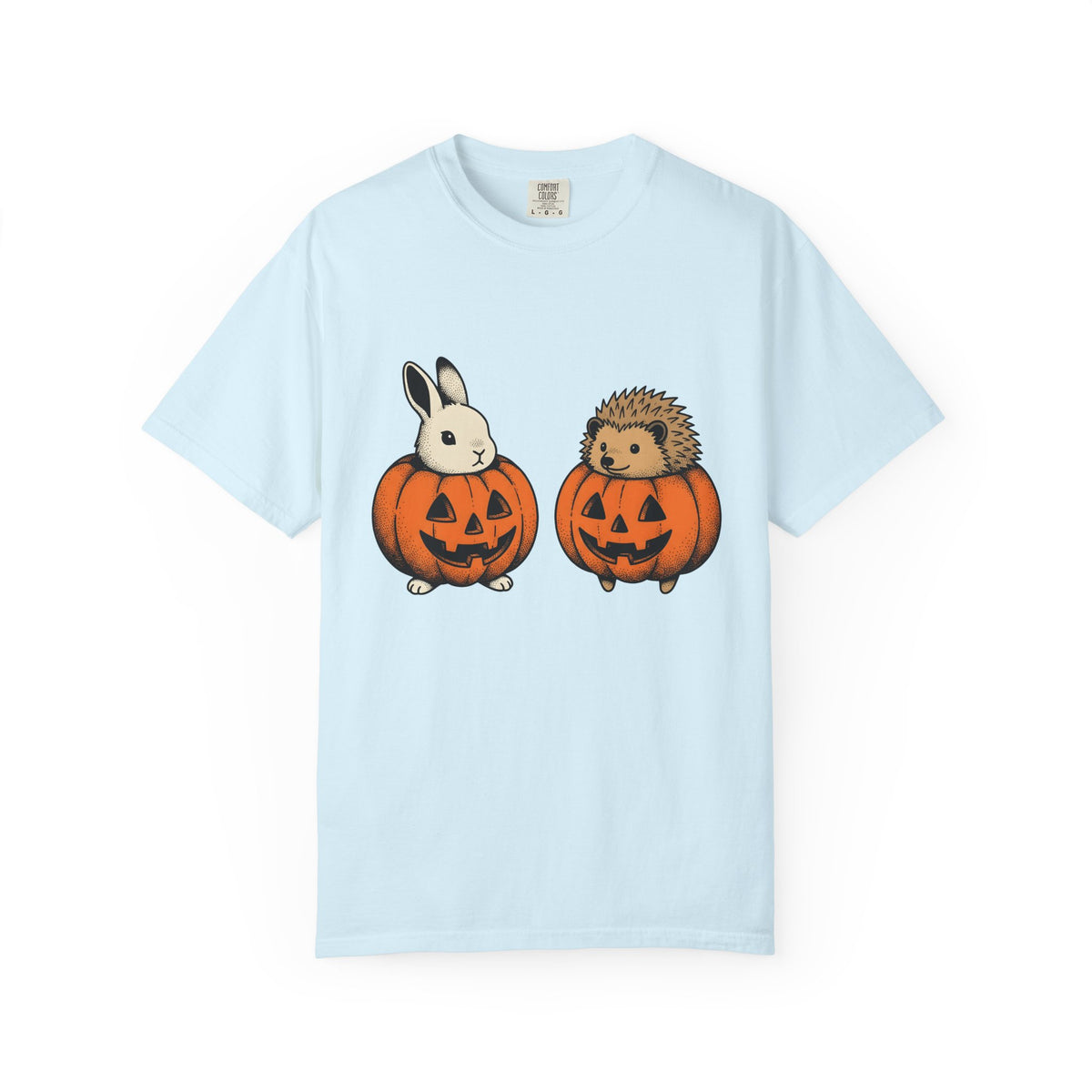 Hare Spiny Squash Shirt Halloween Creatures Gift Women Classic Tee Gourd T-Shirt Horror Fan Retro Tshirt Monster Graphic Drawn Lantern