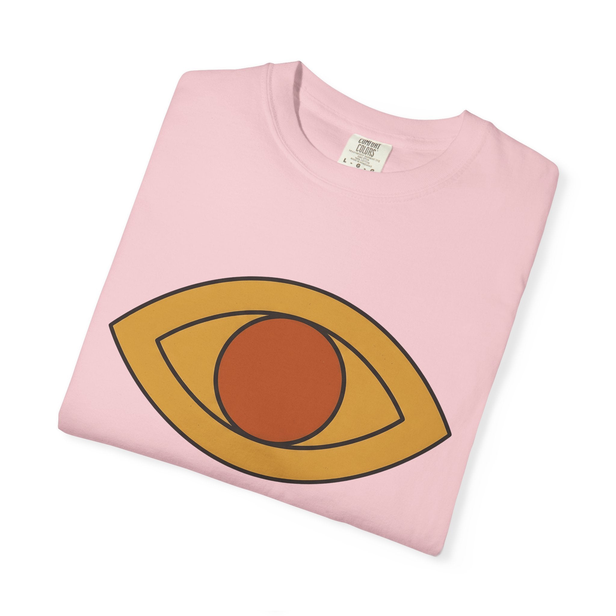 Eye Icon Shirt Geometric Modern Art Gift Women Simple Tee Eye T-Shirt Geometry Enthusiast Minimalist Tshirt Abstract Graphic Vintage Shape