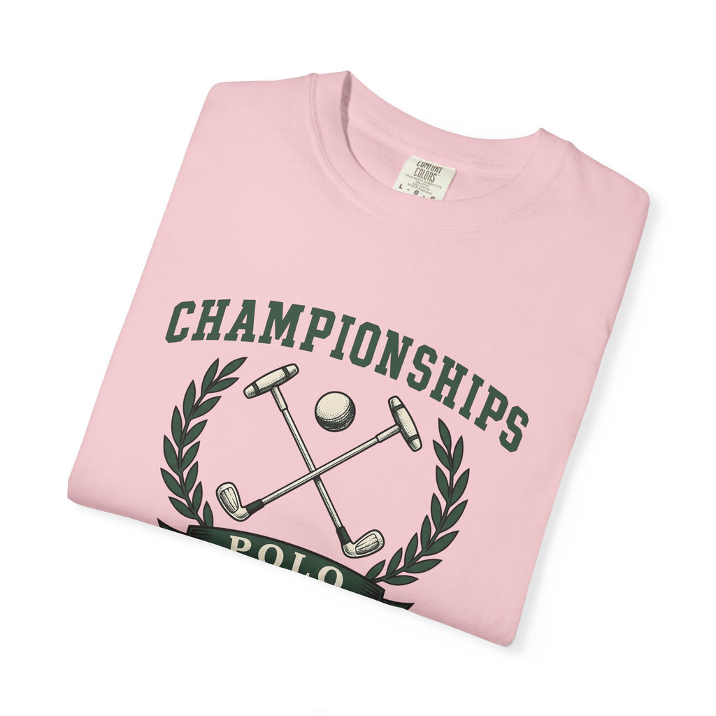 Polo Mallets Shirt Polo Competition Gift Women Rustic Tee Mallet T-Shirt Polo Player Enthusiast Vintage Tshirt Tournament Graphic Line Art