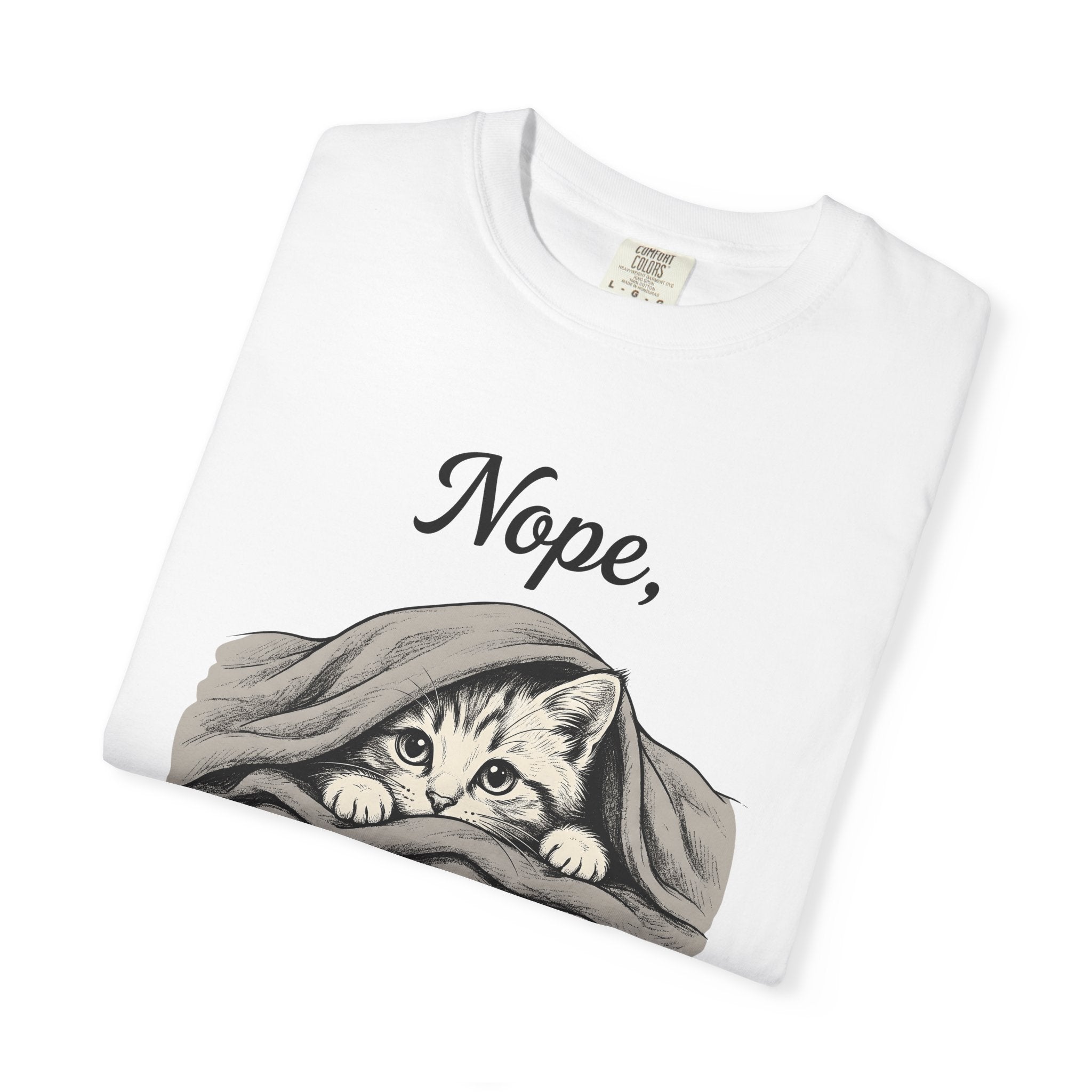 Kitty Fleece Shirt Cat Funny Gift Women Line Art Tee Cat Fleece T-Shirt Cat Fan Feline Tshirt Humor Graphic Classic Comfy Tshirt