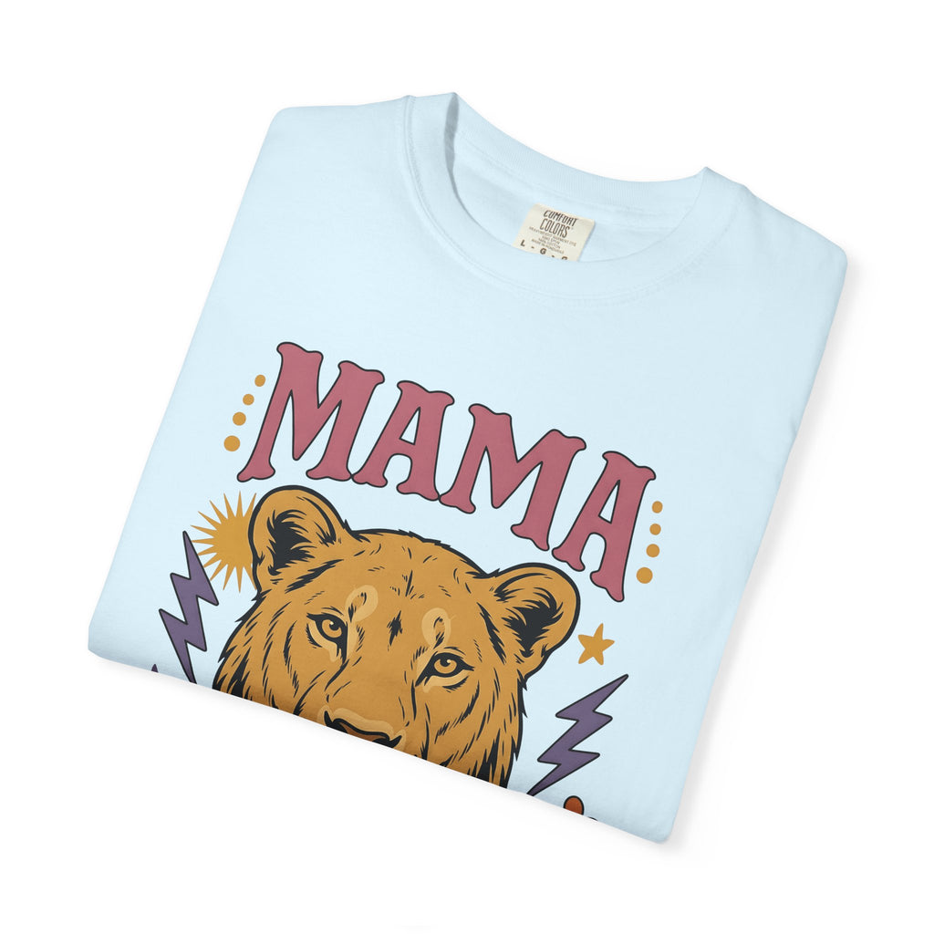 Lion Head Shirt Animals & Flowers Motherhood Gift Women Bold Graphic Tee Lion T-Shirt Wildlife Fan Graphic Design Mom Illustration Retro