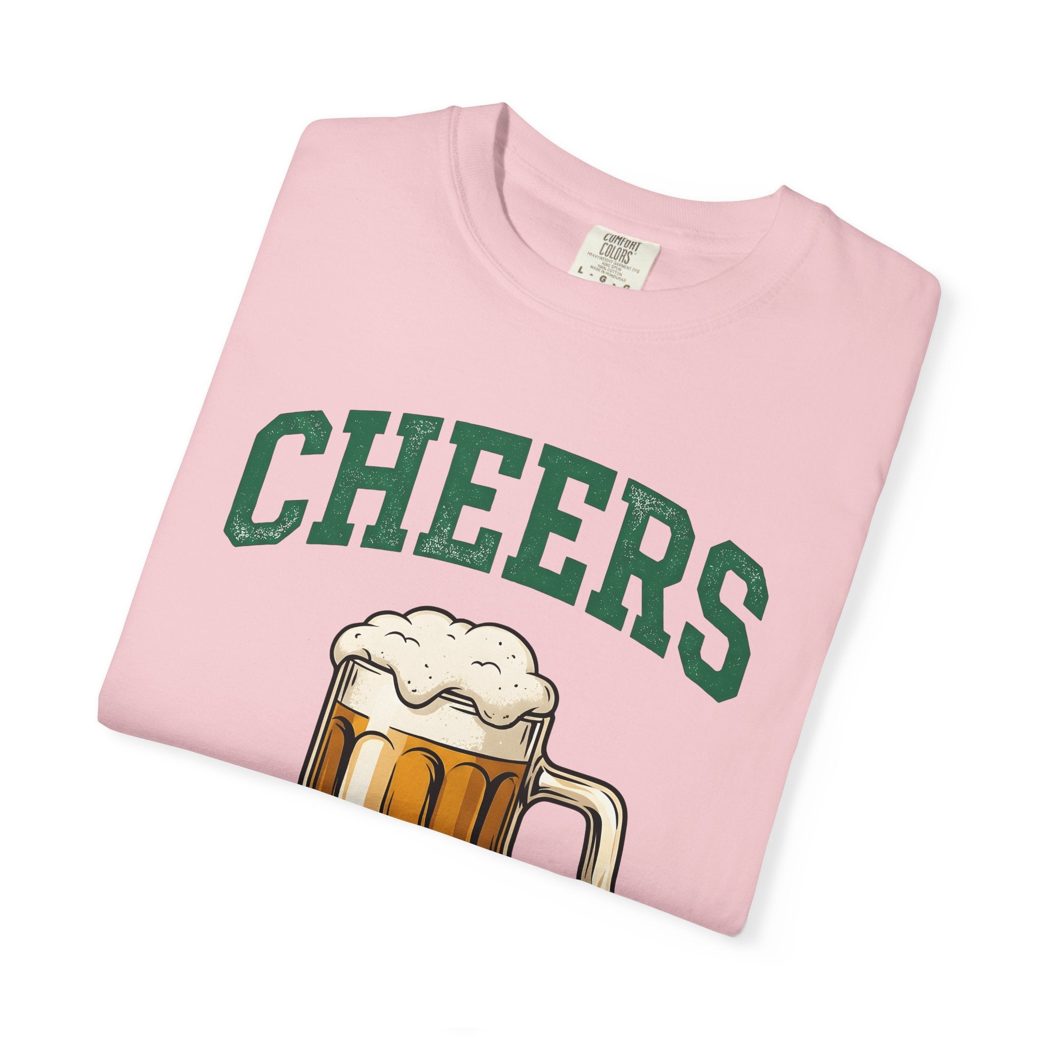 Beer Glass Shirt St Patrick's Day Alcohol Gift Women Retro Tee Pint Glass T-Shirt Beer Fan Vintage Tshirt Boozy Graphic Sketch Beer Head