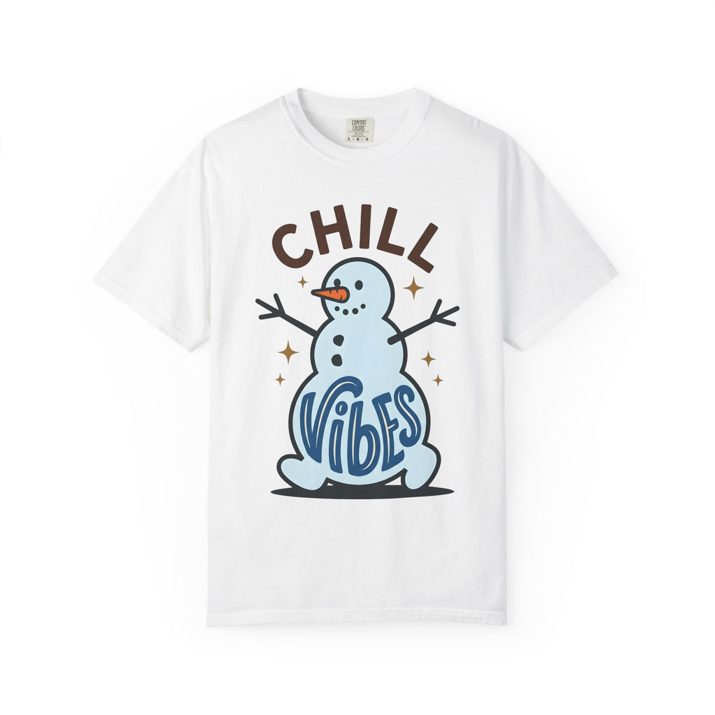 Snowman Clipart Shirt Christmas Holiday Gift Women Animated Tee Frostman T-Shirt Christmas Fan Cartoon Tshirt Holiday Graphic Classic