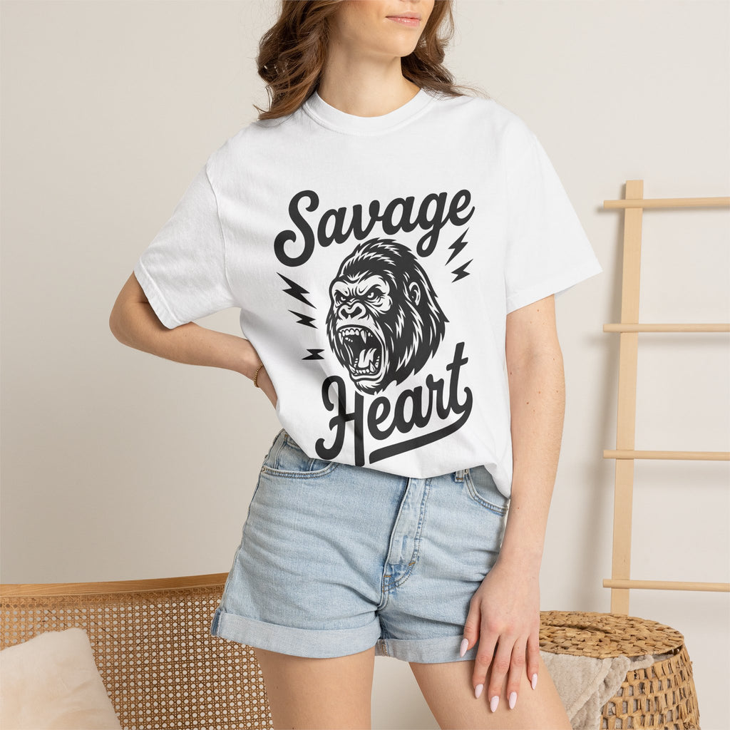 Ape Head Shirt Animals Outdoors Gift Women Pop Art Tee Monkey T-Shirt Wildlife Fan Primal Graphic Tshirt Classic Lightning Streaks Tshirt