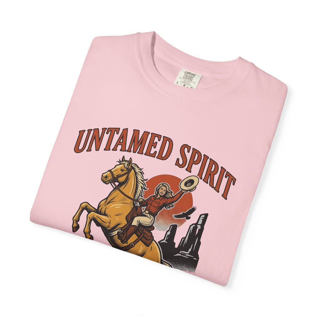 Cowgirl Horse Shirt Cowgirl Ranch Gift Women Vintage Tee Horseman T-Shirt Cowgirl Fan Retro Tshirt Farm Graphic Retro Desert Tshirt