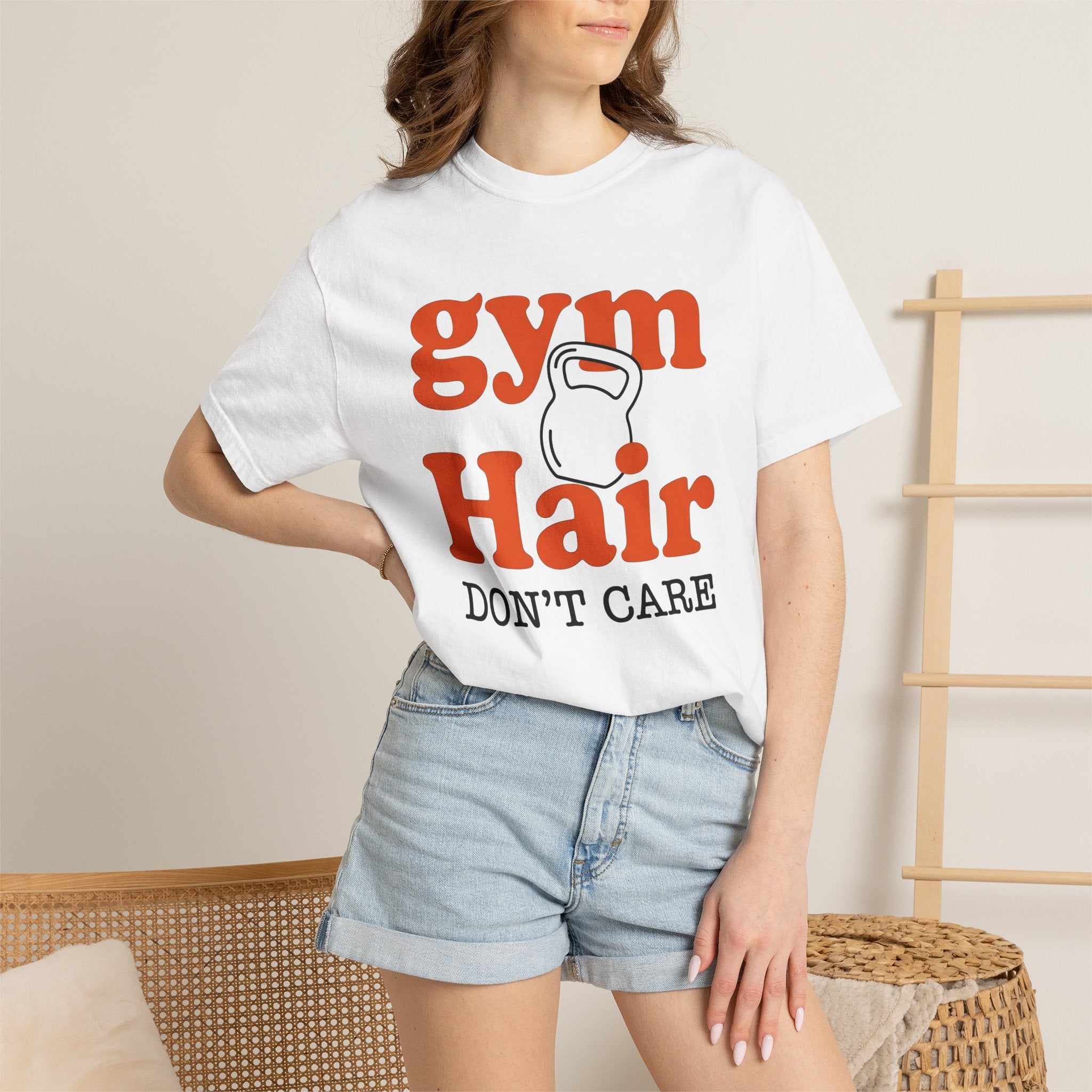 Kettlebell Graphic Shirt Sports Workout Gift Women Bold Tee Weight T-Shirt Athlete Enthusiast Typography Tshirt Exercise Graphic Retro