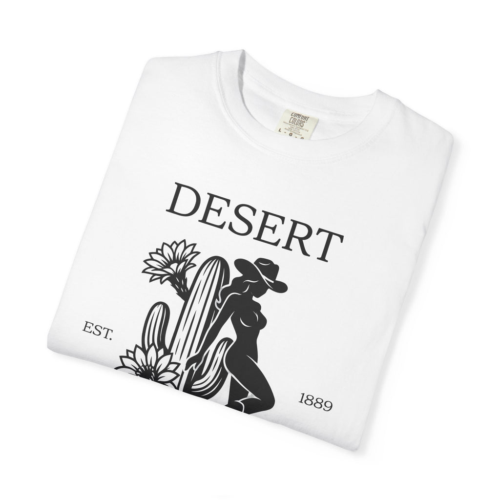 Cowgirl Cactus Shirt Cowgirl Desert Gift Women Western Tee Cactus T-Shirt Rodeo Fan Western Art Tshirt Southwestern Graphic Vintage Flower