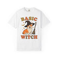 Corgi Magician Shirt Halloween Puppy Gift Women Animated Tee Pembroke Welsh Corgi T-Shirt Spooky Fan Cartoon Tshirt Dog Graphic Old School